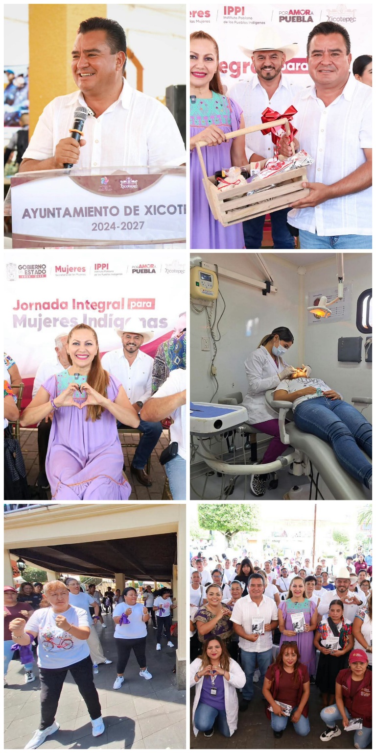 Jornada Integral de la Mujer Indígena llega a Xicotepec gracias al apoyo estatal.
