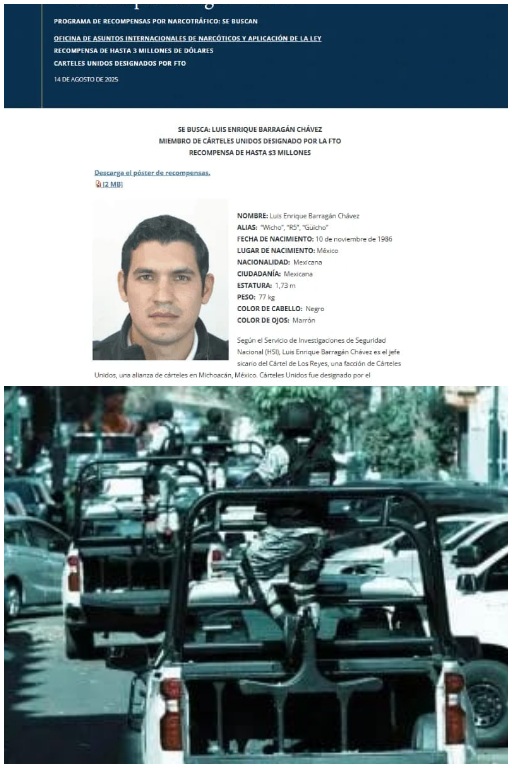 “El R5”, líder del Cártel de Los Reyes en Michoacán, habría sido abatido por autoridades