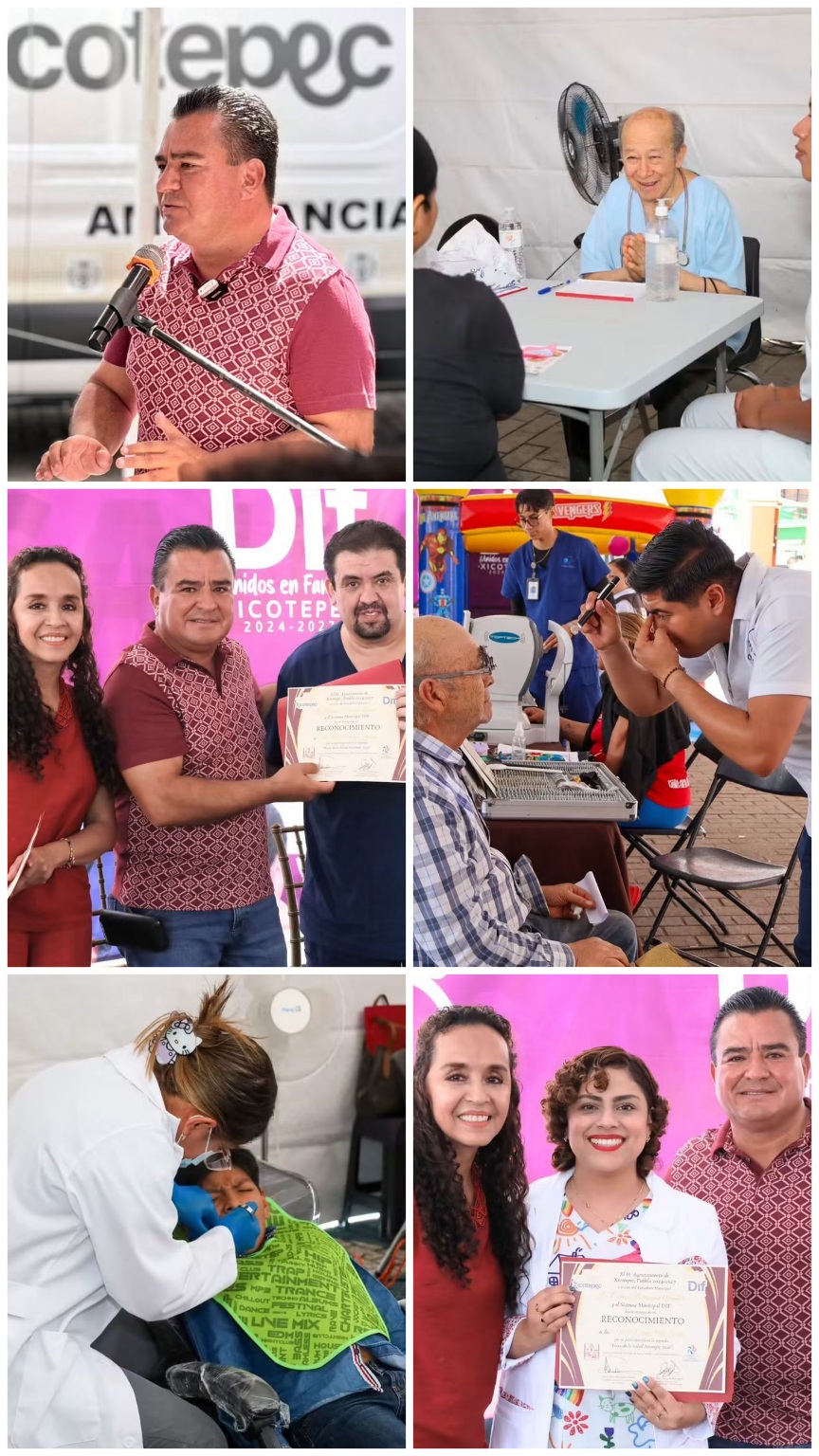 Con la Segunda Feria de la Salud, el Presidente Carlos Barragán reafirma su compromiso con el bienestar de Xicotepec