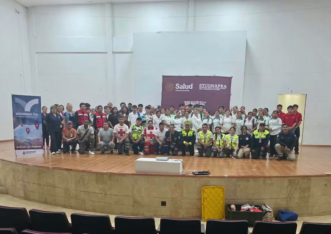 A través de la Dirección de Vialidad y Tránsito Municipal, continuamos fortaleciendo la cultura de prevención de accidentes y la preparación ante situaciones de emergencia
