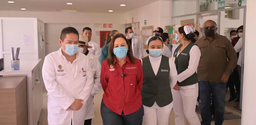 Inicia gobernadora Rocío Nahle recorrido por los 61 hospitales de Veracruz para supervisar condiciones y abasto de insumos