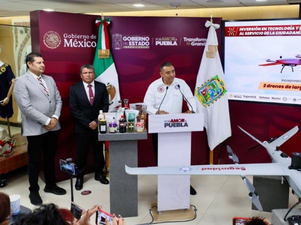 Para protección de familias, gobierno estatal transforma la seguridad con tecnología aérea avanzada